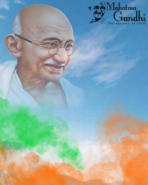 Gandhi Jayanti CB Picsart Editing BAckground Download