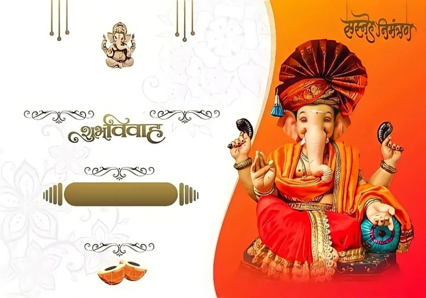 Ganesh Chaturthi Banner Wallpaper For Ganpati Background Free