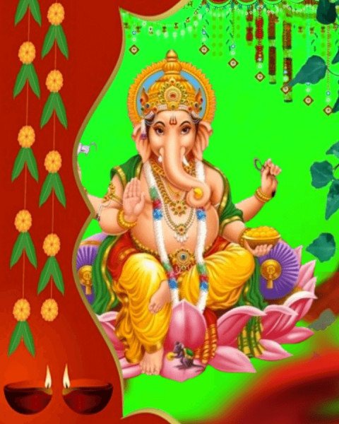 Ganesh Chaturthi CB Photo Edit Background Download HD DP