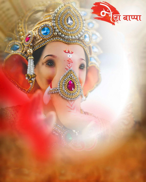 Ganesh Chaturthi Ganpati Bappa CB Editing Background For Picsart