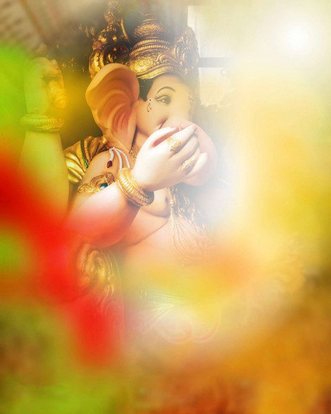 Ganesh Chaturthi Ganpati Bappa CB Editing Background For Picsart Img