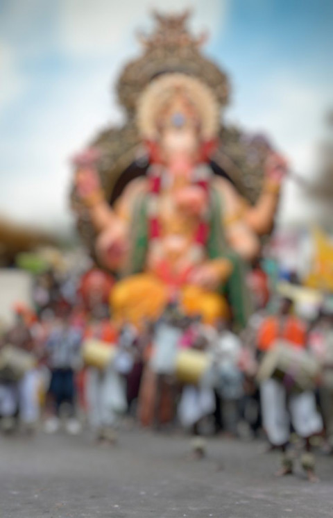 Ganesh Chaturthi Photo Editing Background HD