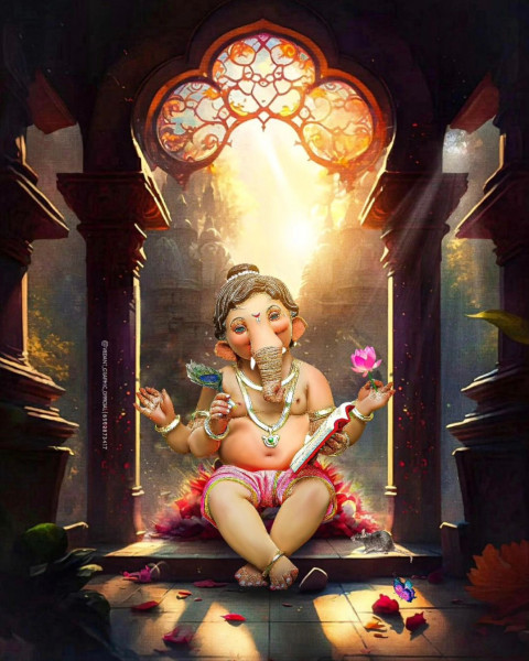 Ganesh Utsav Banner Images Free HD Background New Photos