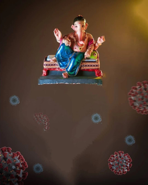 Ganpati Bappa Editing Background For PicsArt Hd
