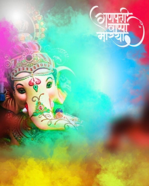 Ganpati Bappa Morya Editing Background Download HD DP