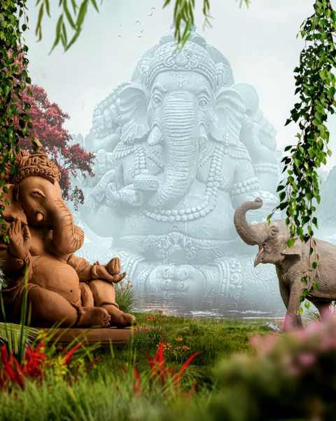Ganpati Ganesh Cb Editing Background Hd For PicsArt