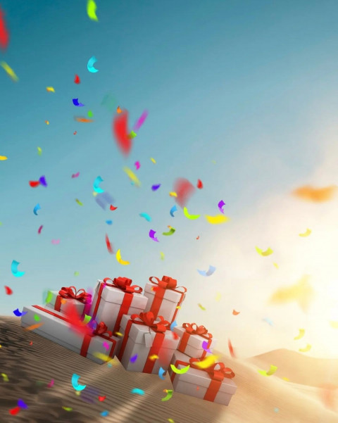 Gift Box Cb Picsart Background Download HD For Mj Editing  (Free)