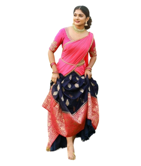Girl in Indian Dress Clipart Transparent PNGs Images Free