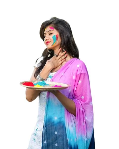 Girl PNG Download For Holi Photo Editing