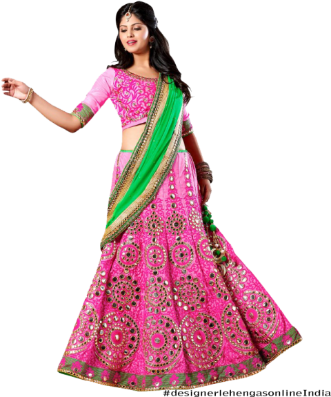 Girl Png in Saree Full Hd Download