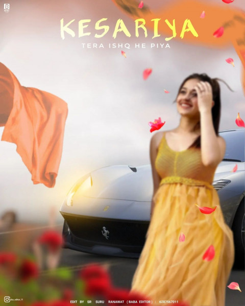 Girl With Car Trending Picsart Photo Editing Backgroud
