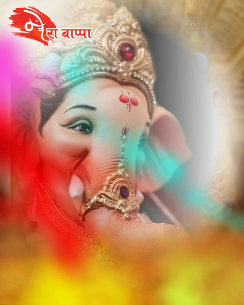 God Ganesh Ji Photo CB Editing Background Full HD Download Pics
