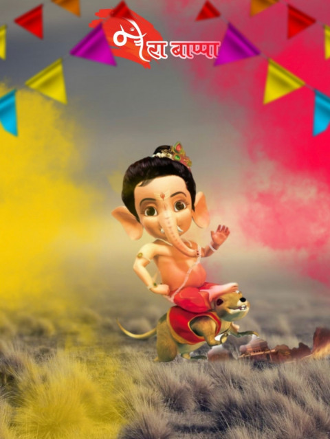 God Ganesh Ji Photo Editing CB Background HD For Photoshop