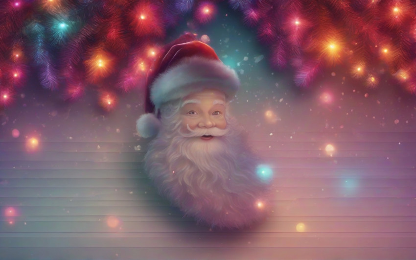 Gradient Christmas Tinsel Background Desktop Wallpaper Image Dp