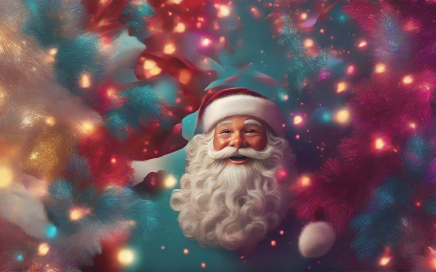 Gradient Christmas Tinsel Background Desktop Wallpaper Images