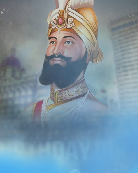 Guru Govind Singh Jayanti Background For CB Picsart Editing