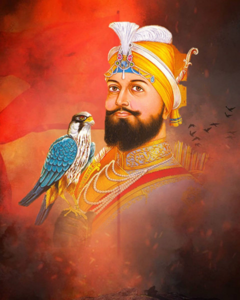 Guru Govind Singh Jayanti Background For CB Picsart Editing HD
