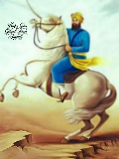 Guru Govind Singh Jayanti Background PIC For CB Picsart Editing
