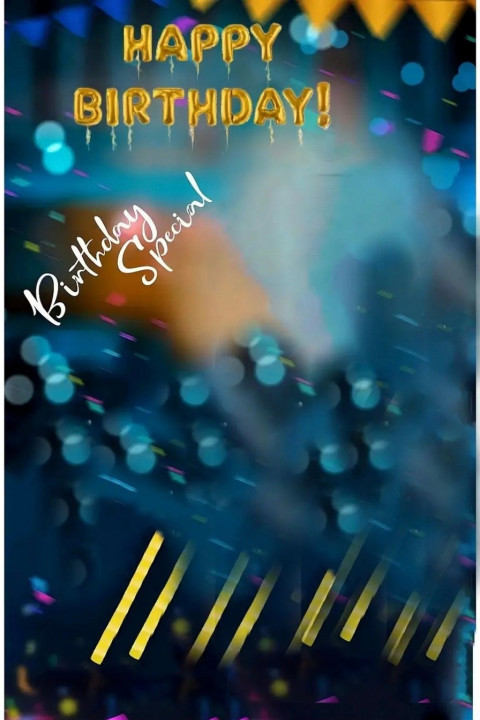 Happy Birthday Editing BAckground For CB Picsart