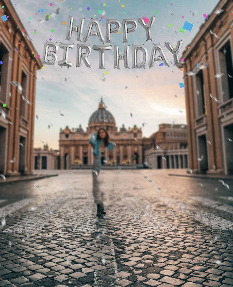 Happy Birthday Editing BAckground For Picsart