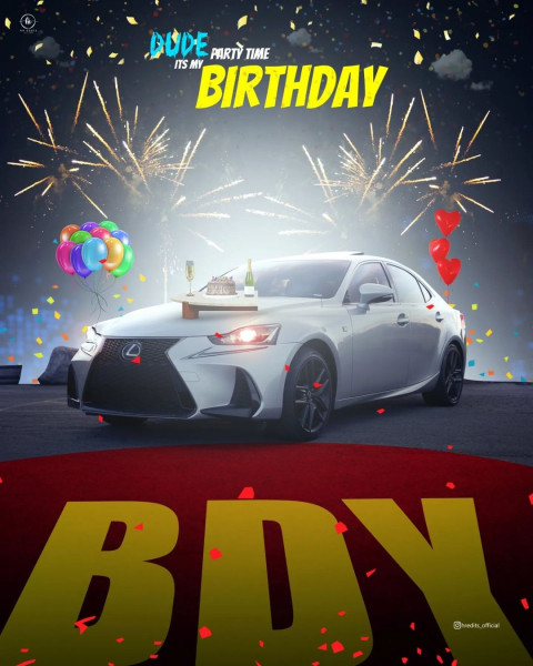 Happy Birthday Poster Background CB For New Editing Images