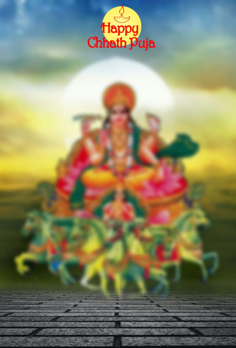Happy Chhath Puja Photo Editing Background Hd Photoshop Picsart