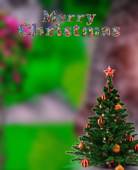 Happy Christmas CB Editing Picsart Background HD 4k