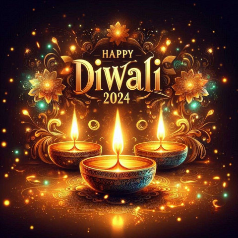 Happy Diwali 2024 Images With Family Celebration Themes