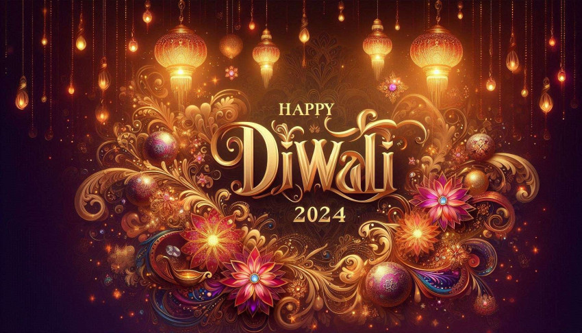 Cover Photo of Deepawali Editing Background