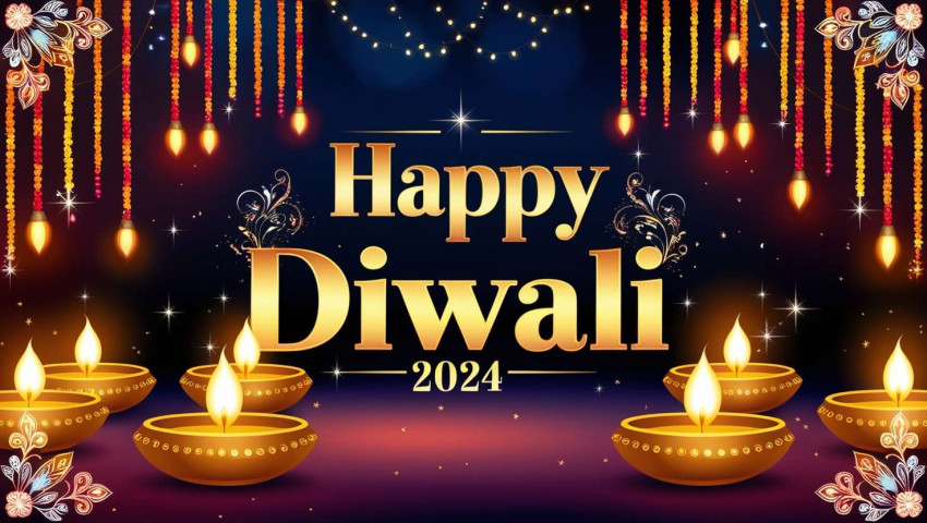 Happy Diwali 2024 Photos With Traditional Indian Outfits