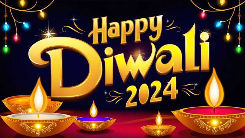 Happy Diwali 2024 Wishes With Festive Images