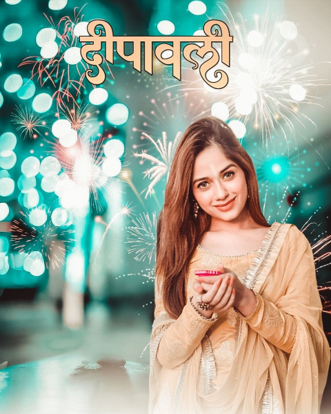 Happy Diwali CB  Photo Editing Girl Background HD Wallpapers