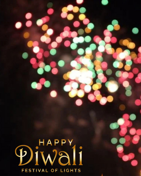 Happy Diwali Firework Background For Editing Picsart Photoshop