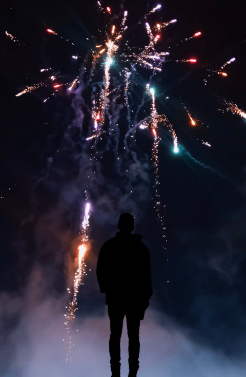 Happy Diwali Firework Background For Picsart Photo Editing