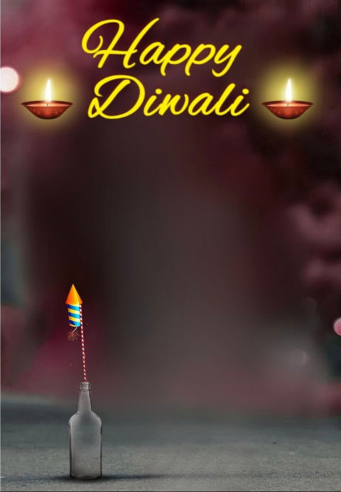 Happy Diwali Firework Background HD For CB Editing Pictures
