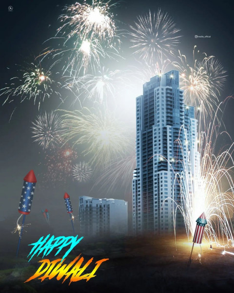 Happy Diwali Photoshop Editing New Background Full HD