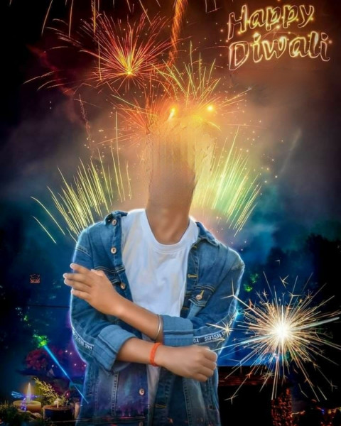 Happy Diwali Without Head CB Picsart Photo Editing Background