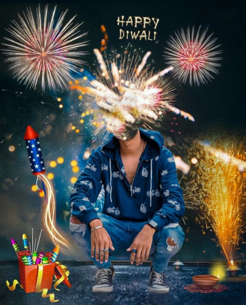 Happy Diwali Without Head CB Picsart Photo Editing Background HD