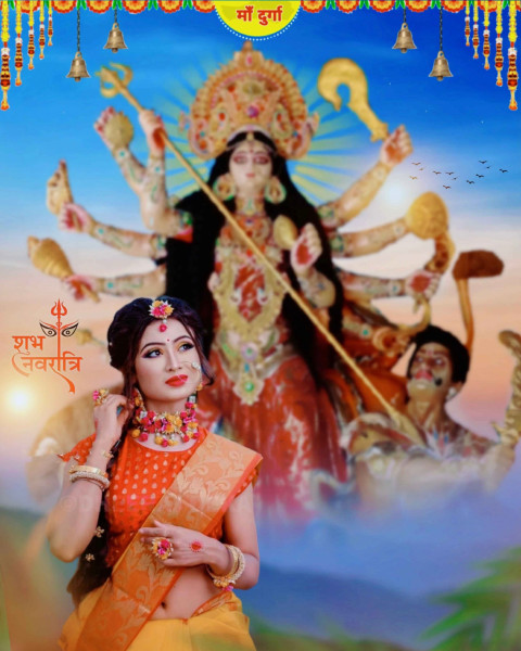 Happy Durga Puja Navratri Editing Cb Background HD Free Images