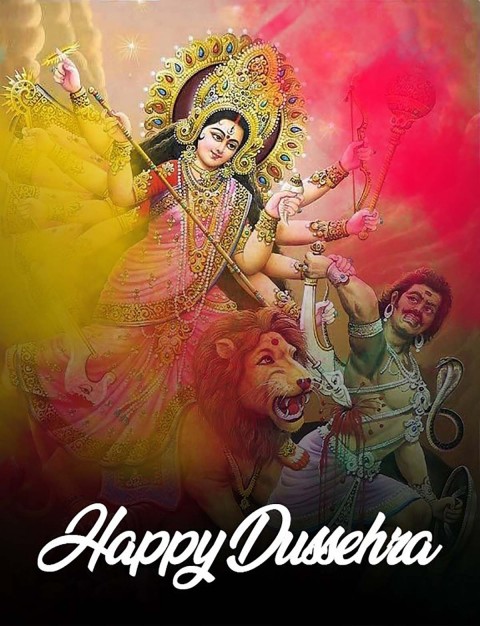 Happy Dussehra Durga Puja Images HD
