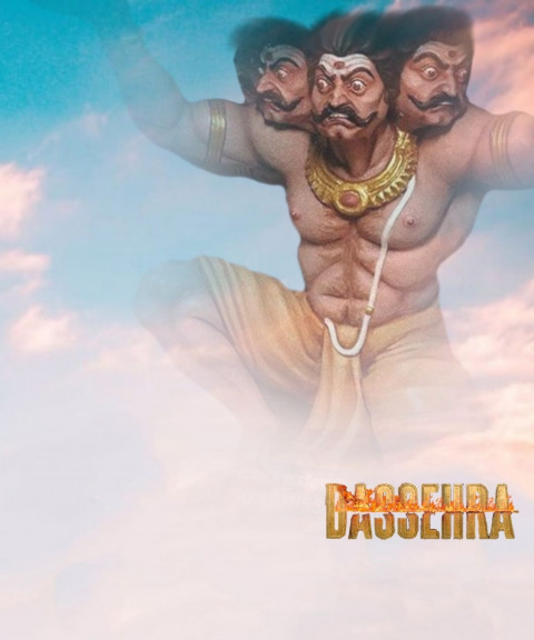 Happy Dussehra Editing Background Download Free