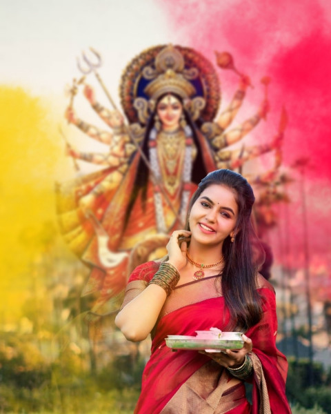 Happy Dussehra Navratri Editing Background Picsart HD