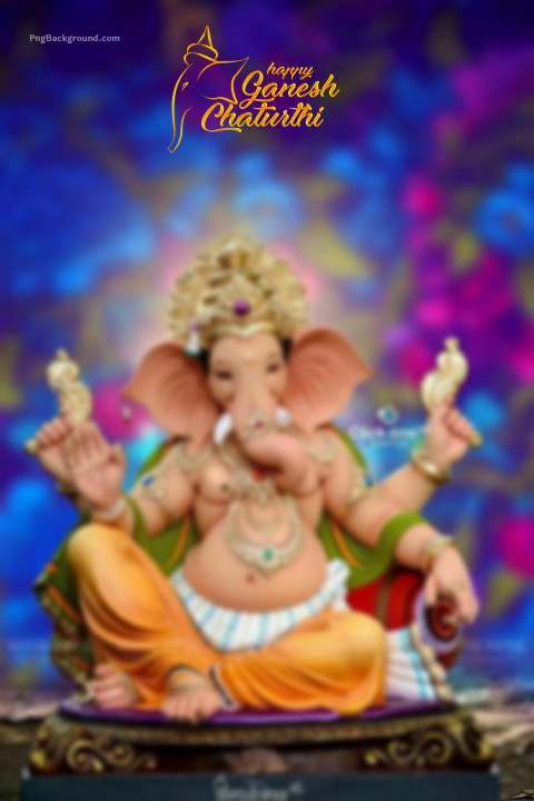 Happy Ganesh Chaturthi CB PicsArt Editing Background