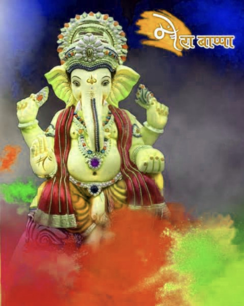 Happy Ganesh Chaturthi CB PicsArt Photo Editing Full HD Background New