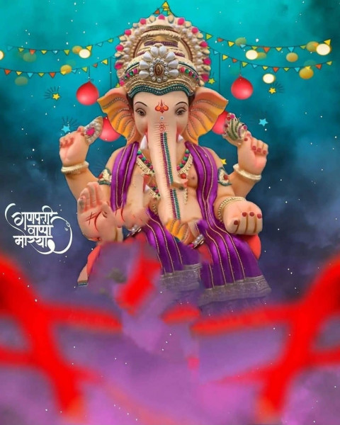 Happy Ganesh Editing Background For Picsart Cb