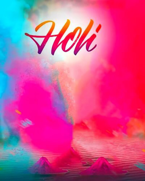 Happy Holi CB Background For Picsart Editing HD