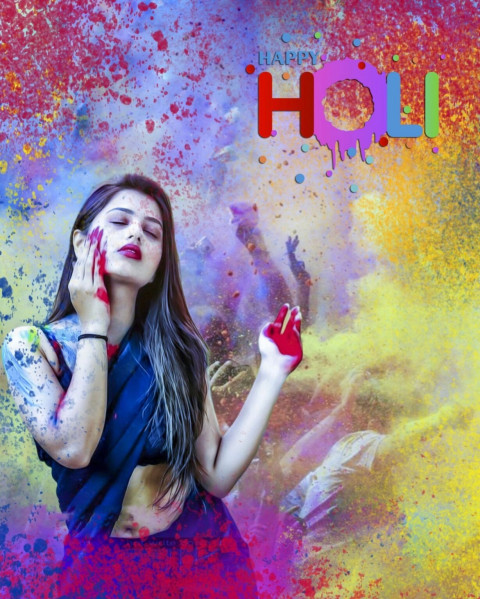 Happy Holi CB Editing Background For Picsart
