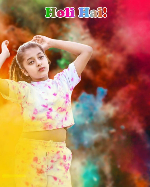 Happy Holi Editing Background For CB Picsart