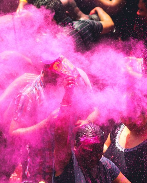 Happy Holi Photo Edit New Background