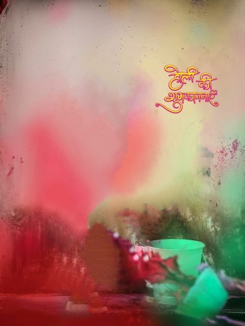 Happy Holi Photo Editing Background